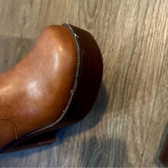 Madden Girl Tan Heeled Boots - Picture 5 of 6